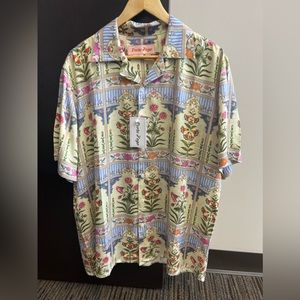 Perte D’ego Men’s multi-colored shirt NWT, never worn. Size M, runs big per site